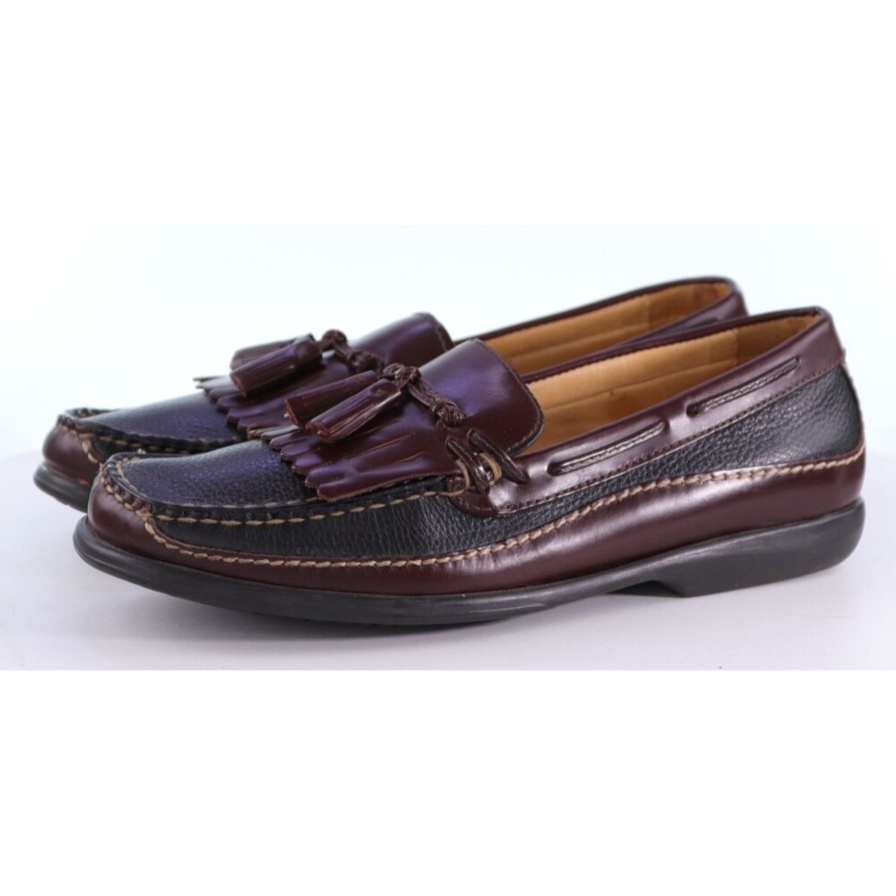 Johnston & Murphy Aragon II $150 Men's Kiltie Tassel Loafers Shoes Sz 11.5 M EUC